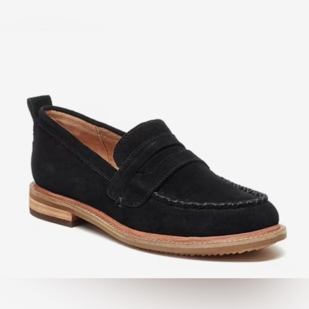 Kelsi Dagger Black Suede Men's Slip-Ons - Picture 2 of 3